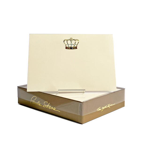 Crown Correspondence Card (BOXED Set of 8)
